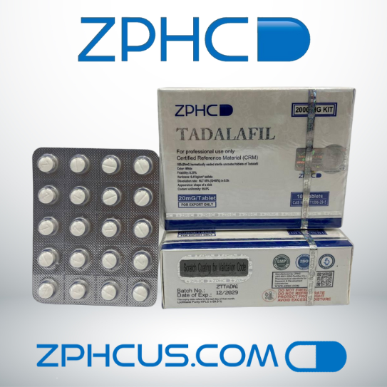 Tadalafil (Cialis) 20 mg (100 tablets) ZPHC